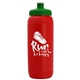 a red bottle & green lid 16 oz the sport pint