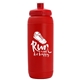 aerial view a red bottle & red lid 16 oz the sport pint, image 1 of 2