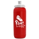 a red bottle & white lid 16 oz the sport pint
