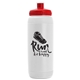 aerial view a white bottle & red lid 16 oz the sport pint, image 1 of 2