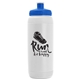 aerial view a white bottle & royal blue lid 16 oz the sport pint, image 1 of 2