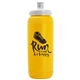a yellow bottle & white lid 16 oz the sport pint