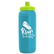 a cyan bottle & lime green lid 16 oz the sport pint