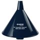 a navy blue custom one pint funnel