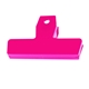 aerial view a hot pink individually polybagged 4 bag clip, image 1 of 2