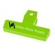 aerial view a lime green individually polybagged 4 bag clip, image 1 of 2