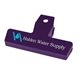 aerial view a violet individually polybagged 4 bag clip, image 1 of 2