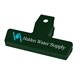 aerial view a dark green individually polybagged 4 bag clip, image 1 of 2