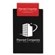 a black board & red clip polystyrene clipboard 5 3/4 x 9 3/4 x 1/8