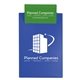a royal blue board & green clip polystyrene clipboard 5 3/4 x 9 3/4 x 1/8