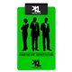 a green board & black clip legal clipboard with jumbo clip