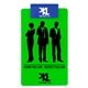 a green board & blue clip legal clipboard with jumbo clip