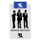 a white board & blue clip legal clipboard with jumbo clip
