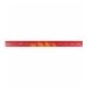 a tropical red to orange 12 mood wood ruler