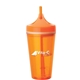 aerial view a orange bali 16 oz double wall as tumbler, image 1 of 5