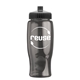 a smoke bottle & black lid poly - pure - 27 oz transparent bottle with push pull lid