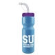 a light blue bottle & violet lid garyline(r) the journey - 28 oz bottle colors (straw lid)