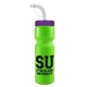 a neon green bottle & violet lid garyline(r) the journey - 28 oz bottle colors (straw lid)
