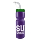 a violet bottle & green lid garyline(r) the journey - 28 oz bottle colors (straw lid)