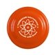 aerial view a orange polypropylene 7 flyer, image 1 of 2