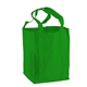aerial view a green grocer super saver non - woven tote, image 1 of 2