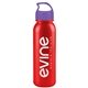 a metallic red bottle & violet lid terrain - 24 oz metalike bottle with crest lid