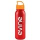a metallic red bottle & orange lid terrain - 24 oz metalike bottle with crest lid