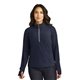 aerial view a true navy port authority(r) womens microfleece 1/2- zip pullover - colors, image 1 of 6