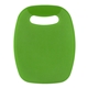 aerial view a green bpa - free petit cutting board, image 1 of 2