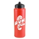 a red bottle & black lid 32 oz the sports quart - v