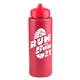 a red bottle & red lid 32 oz the sports quart - v