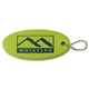 aerial view a lime floater key chain, image 1 of 2