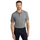 aerial view a oxford custom port authority pique knit polo shirt, image 1 of 6