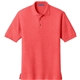 aerial view a hibiscus port authority silk touch polo shirt, image 1 of 5