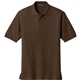 aerial view a coffee bean port authority silk touch polo shirt, image 1 of 5
