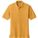 aerial view a gold port authority silk touch polo shirt, image 1 of 5