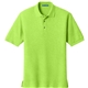 aerial view a lime port authority silk touch polo shirt, image 1 of 5