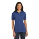 aerial view a royal port authority ladies pique knit polo shirt, image 1 of 6