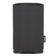 aerial view a black koozie(r) collapsible can cooler, image 1 of 2