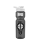 a smoke bottle & white lid champion - 28 oz transparent bottle with drink thru lid