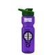 a violet bottle & green lid champion - 28 oz transparent bottle with drink thru lid