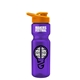 a violet bottle & orange lid champion - 28 oz transparent bottle with drink thru lid