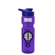 a violet bottle & blue lid champion - 28 oz transparent bottle with drink thru lid
