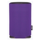 aerial view a purple collapsible budget koozie(r) can kooler, image 1 of 3