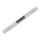 a silver reflective slap bracelet with multi color choices