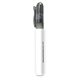 aerial view a translucent black pocket sprayer hand sanitizer 0.33 oz, image 1 of 2