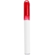 aerial view a translucent red pocket sprayer hand sanitizer 0.33 oz, image 1 of 2