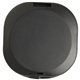 aerial view a black diva compact mirror, image 1 of 2