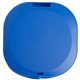 aerial view a blue diva compact mirror, image 1 of 2