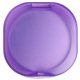 aerial view a translucent purple diva compact mirror, image 1 of 2